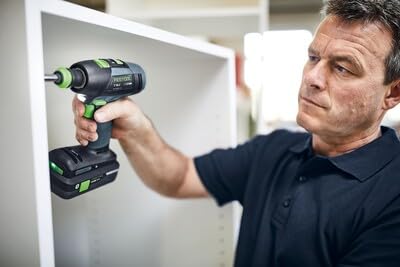 Festool 577608 Cordless Drill T18+3 HPC 18V 4.0 Ah I-Set