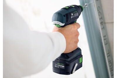 Festool 577608 Cordless Drill T18+3 HPC 18V 4.0 Ah I-Set