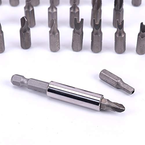 33-Piece Security Screwdriver Bit Set with Magnetic Holder
