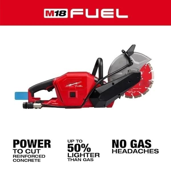 9" Cordless Concrete Cut-Off Saw Kit