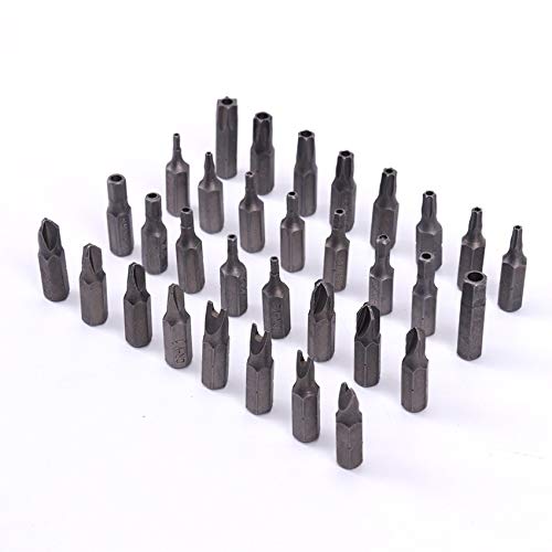 33-Piece Security Screwdriver Bit Set with Magnetic Holder