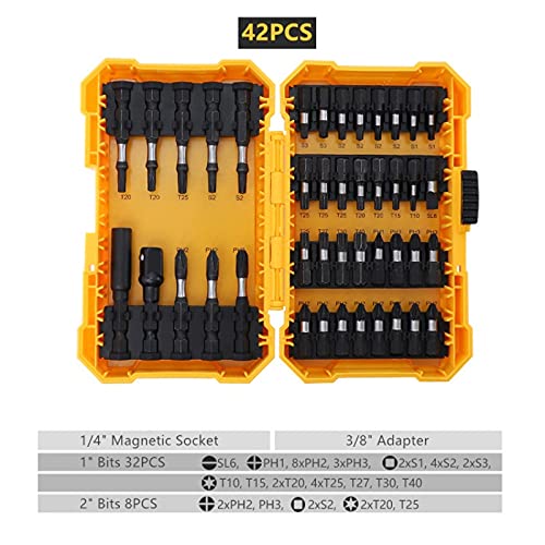 S2 Alloy Steel Impact Driver Bit Set