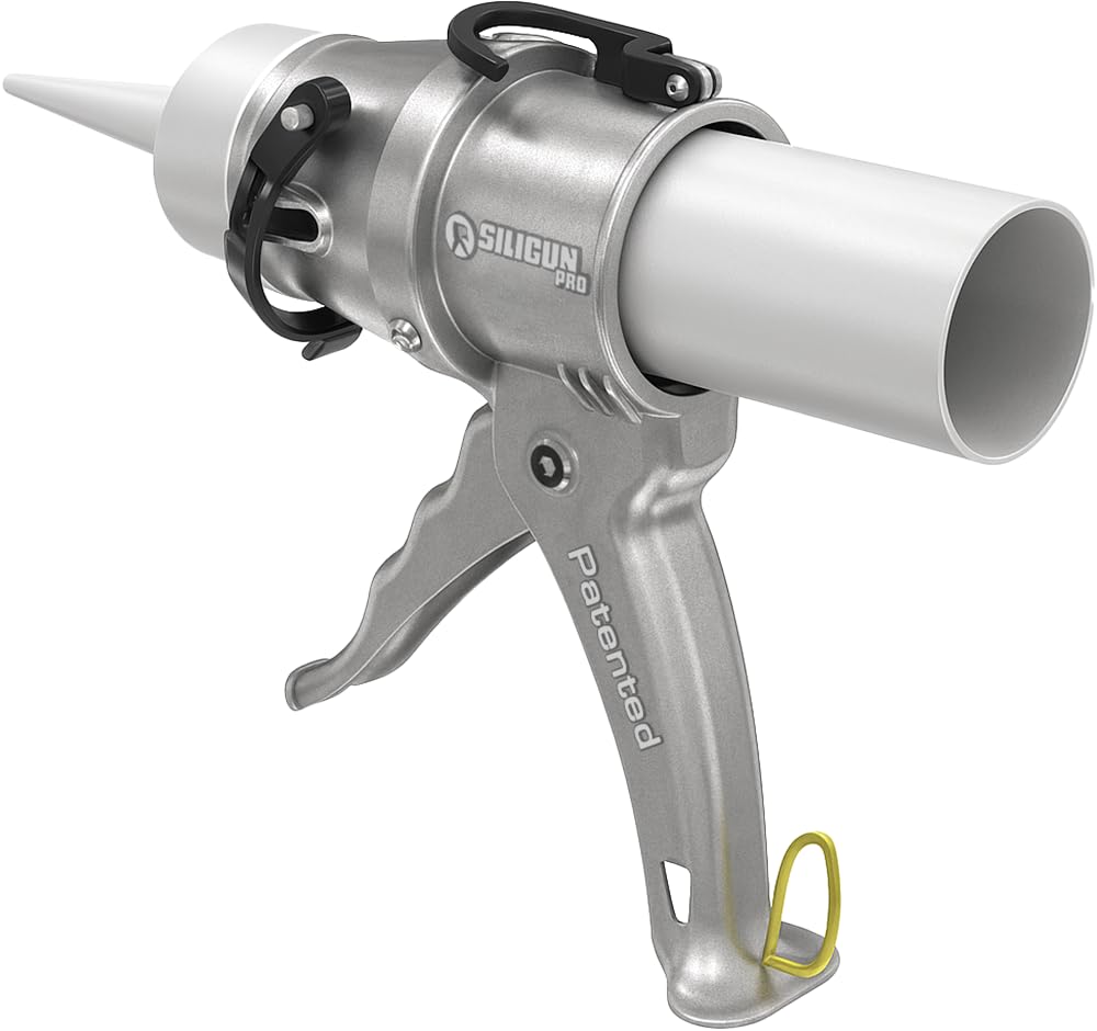 Compact 24:1 No-Drip Caulking Gun