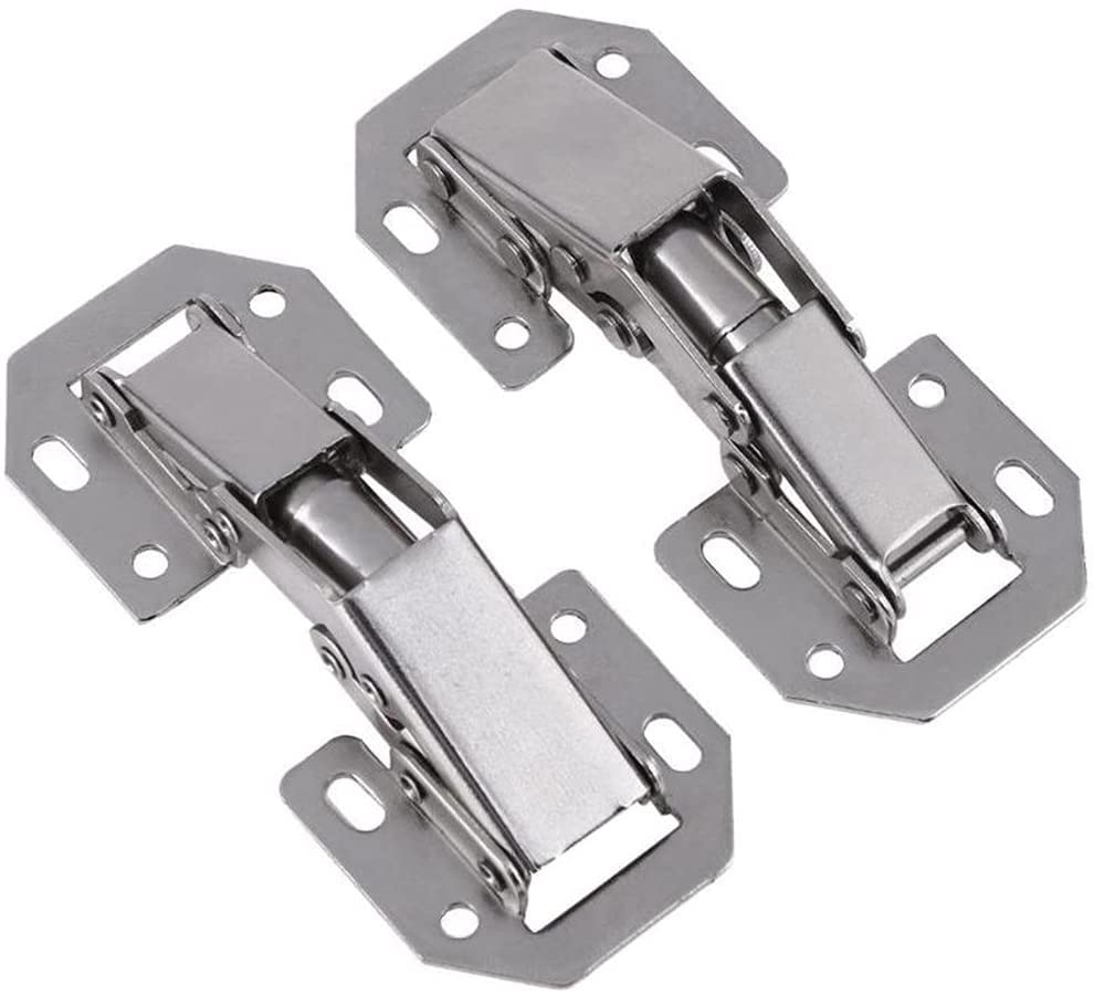 6-Piece 3" Cabinet Door Hinge Set