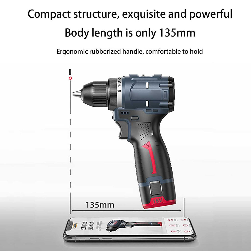 Cordless Electric Drill & Screwdriver Kit
