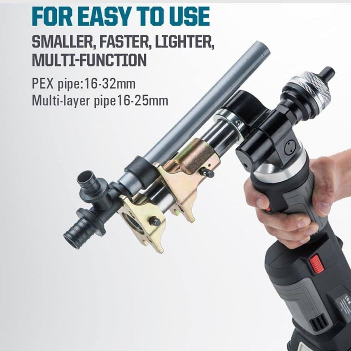 Rechargeable PEX Pipe Expansion Tool Kit