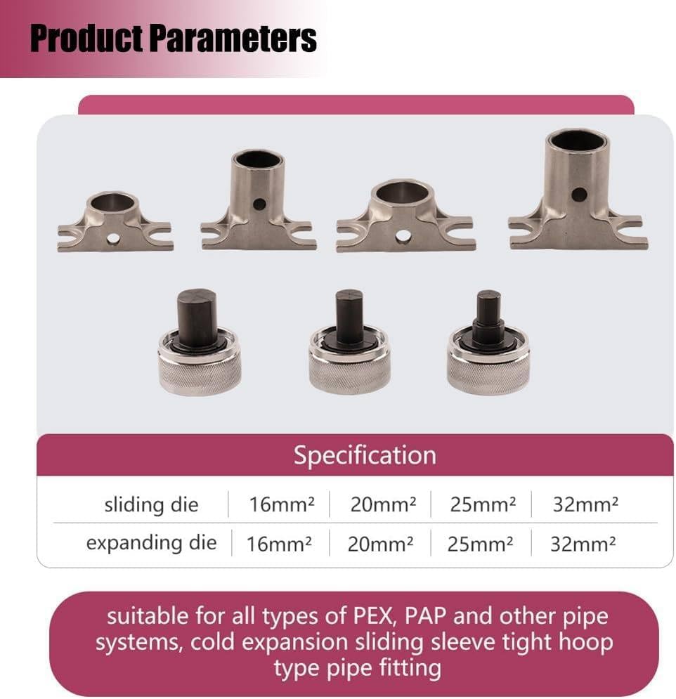 Electric PEX Expansion Tool for 16–32mm Pipes