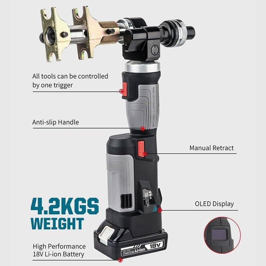 Rechargeable PEX Pipe Expansion Tool Kit
