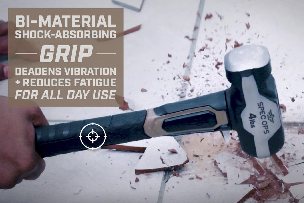 Drilling & Demolition Hammer with Shock-Absorbing Handle
