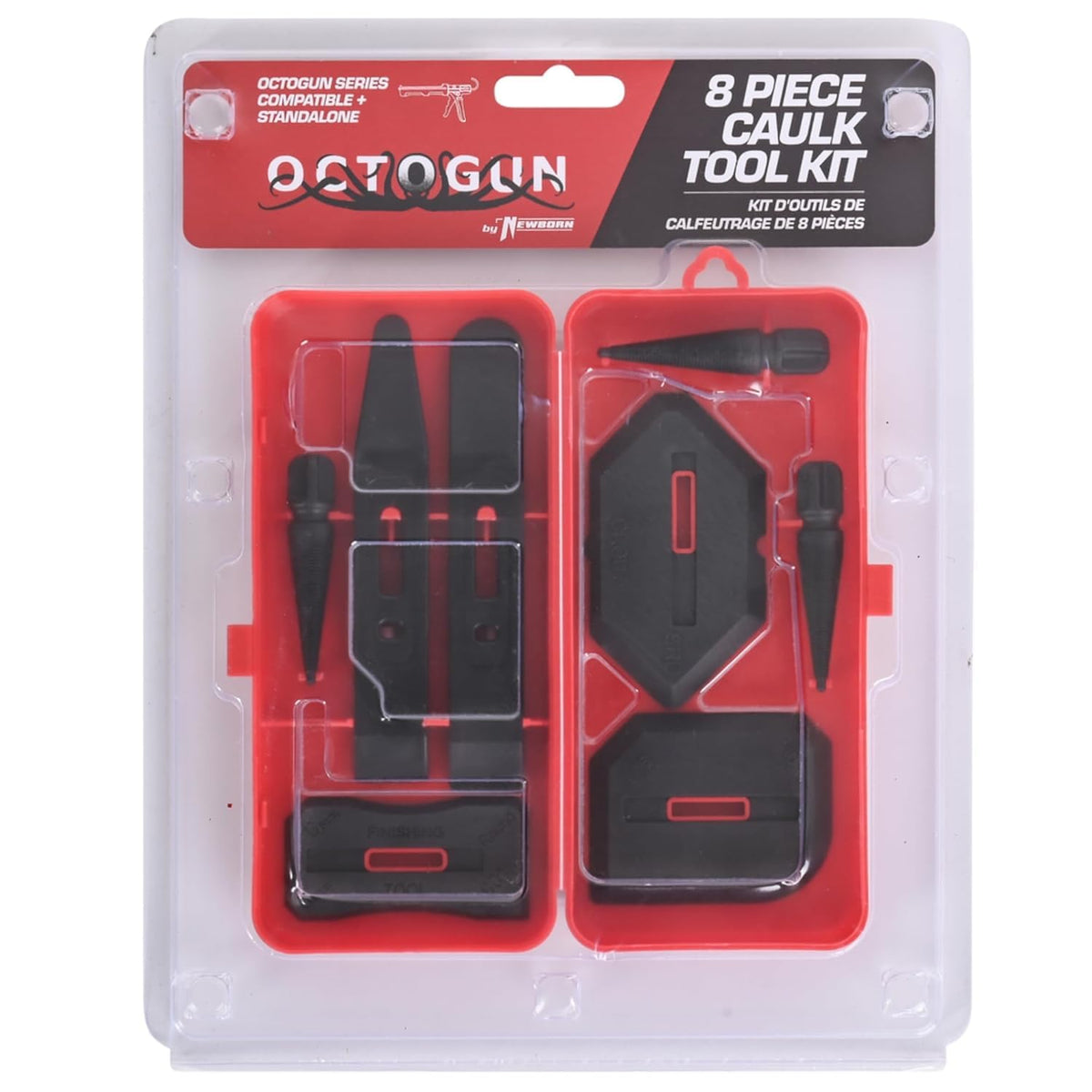 Octogun 930-GTD Caulk Gun by Newborn and Octogun Caulking Tool Kit