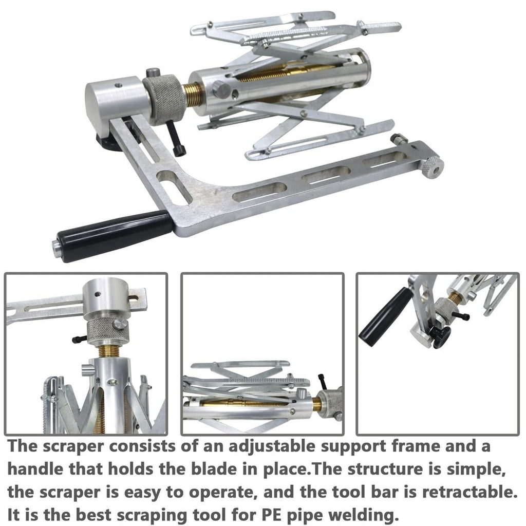 Manual Rotary PE Pipe Scraper Tool