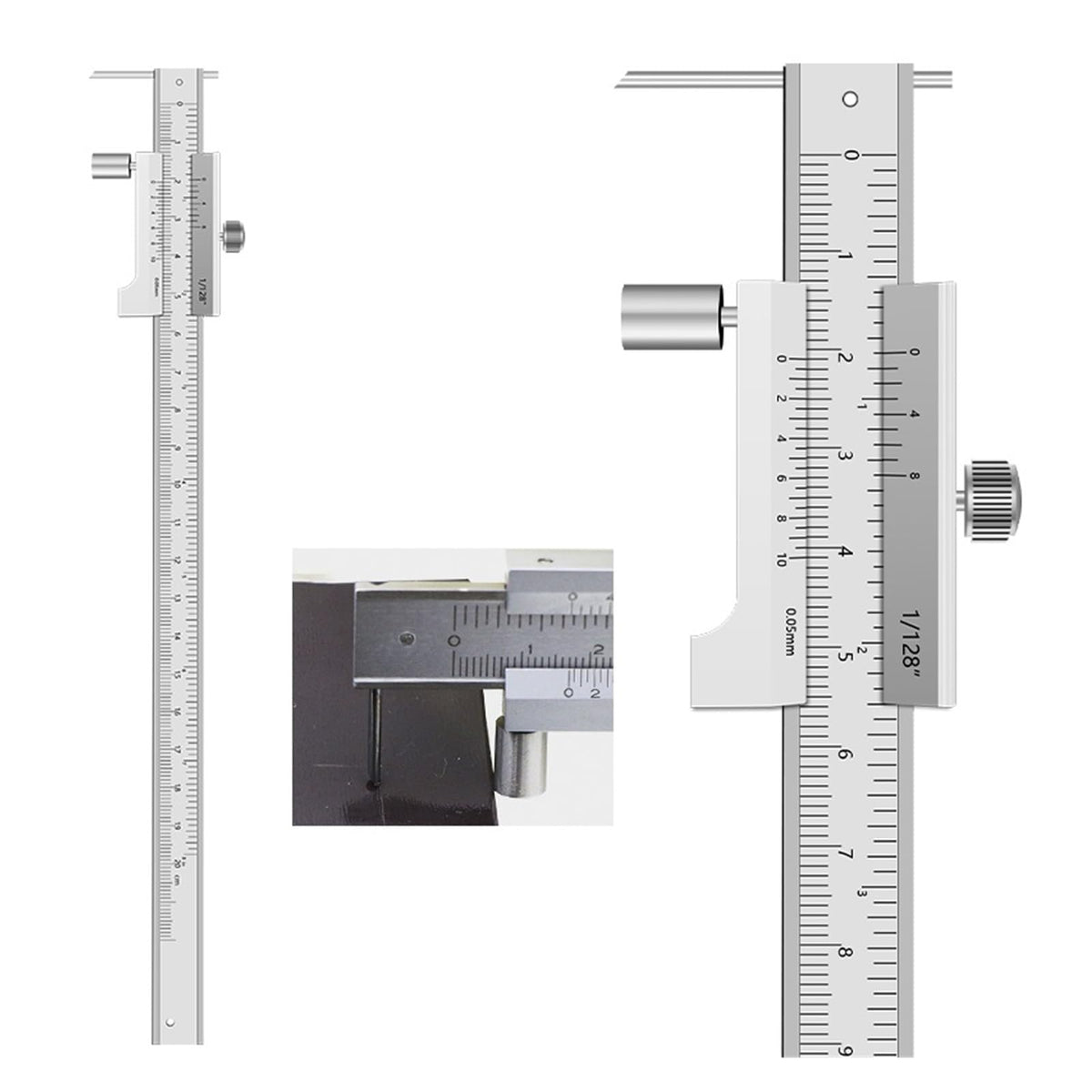 0–250mm Stainless Steel Marking Vernier Caliper
