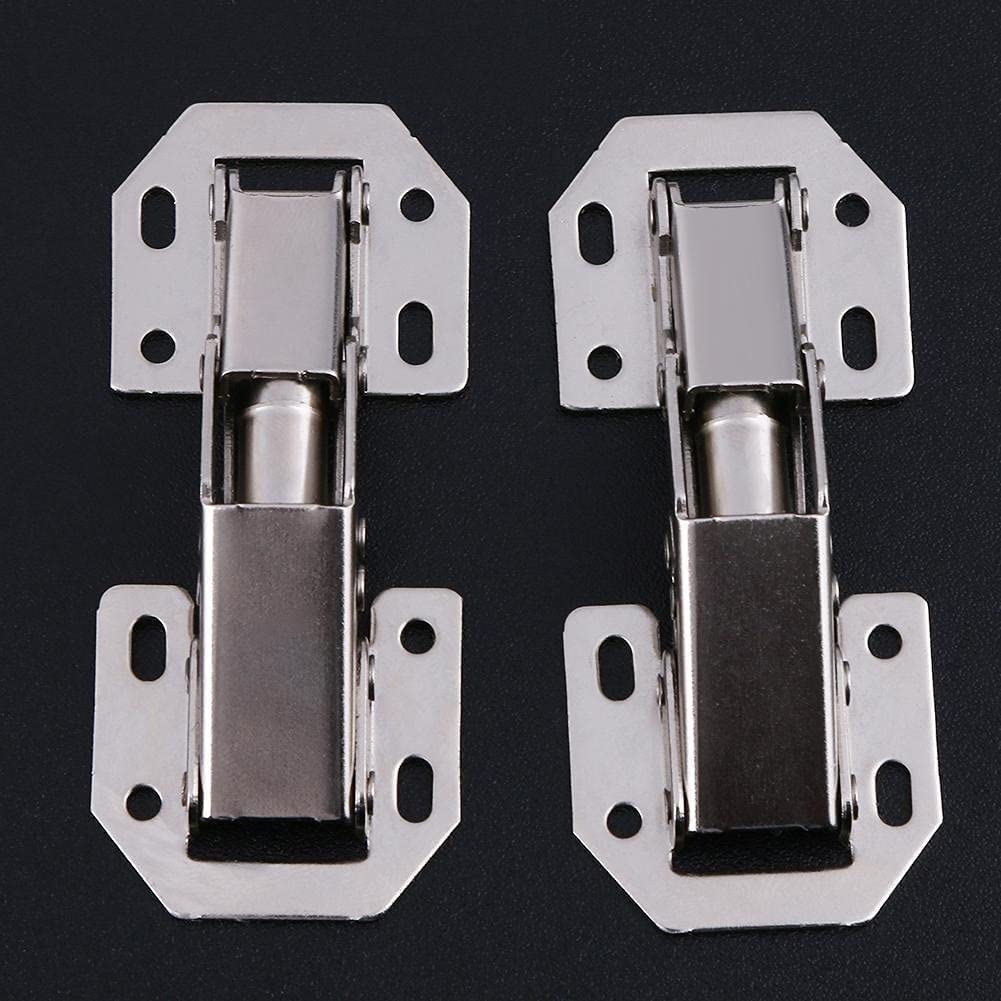 10-Piece 3" Spring Cabinet Hinge Set