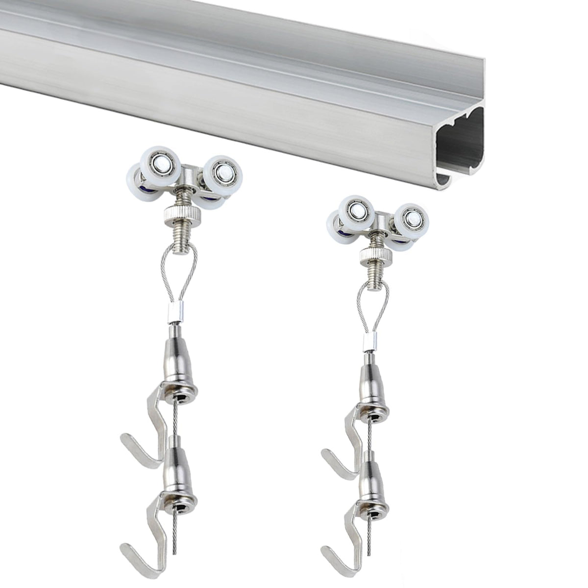70" Adjustable Gallery Picture Hanging Rail Kit