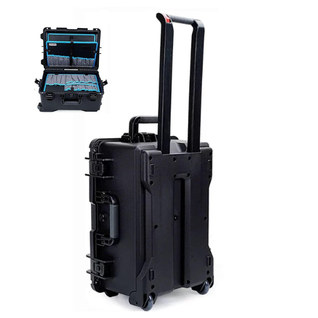 RFBXZPTADNU Multifunctional Aluminum Alloy Pull-Rod Toolbox, Repair Box