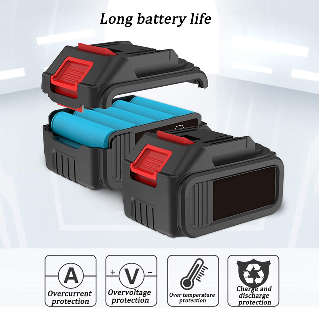 4" Cordless Mini Chainsaw with Rechargeable Battery