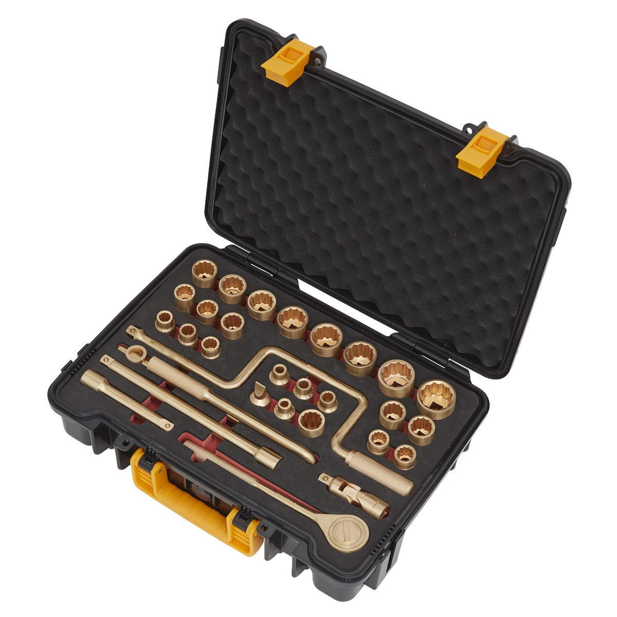 Sealey Premier Socket Set 31pc 1/2"Sq Drive - Non-Sparking - NS039