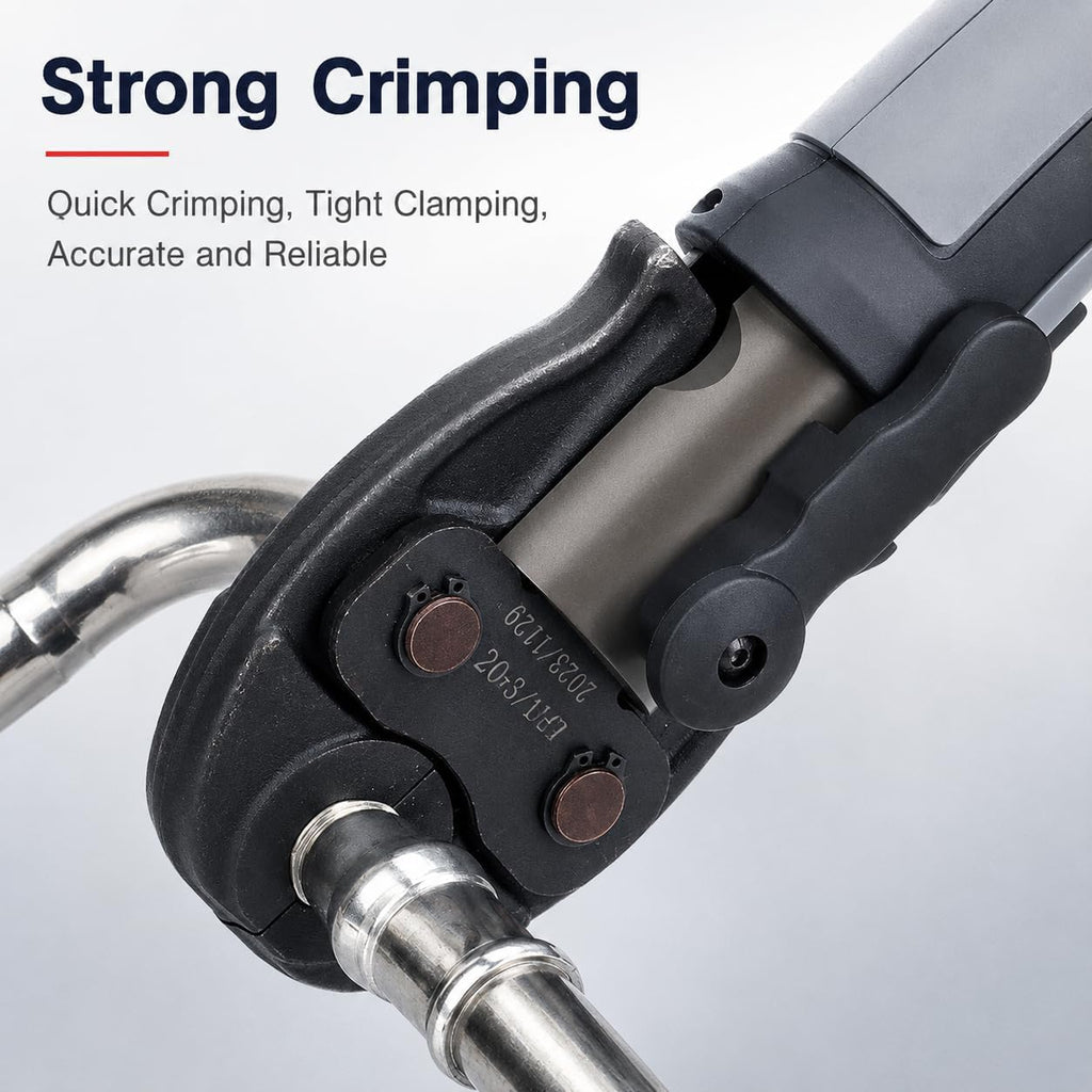 18V Cordless Hydraulic Pipe Crimper Kit