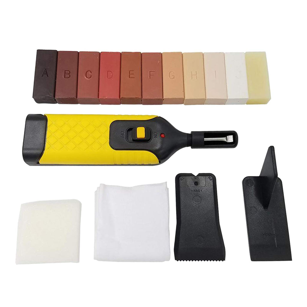 ZGUZMCMK 15PCS Wood Floor & Furniture Repair Marker Kit