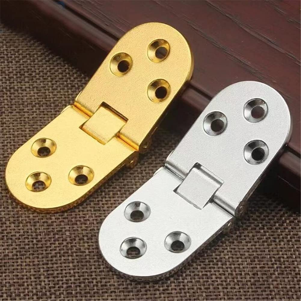 4-Piece 180° Folding Table Hinge Set