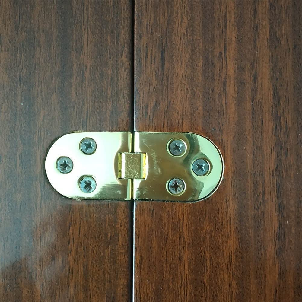 4-Piece 180° Folding Table Hinge Set