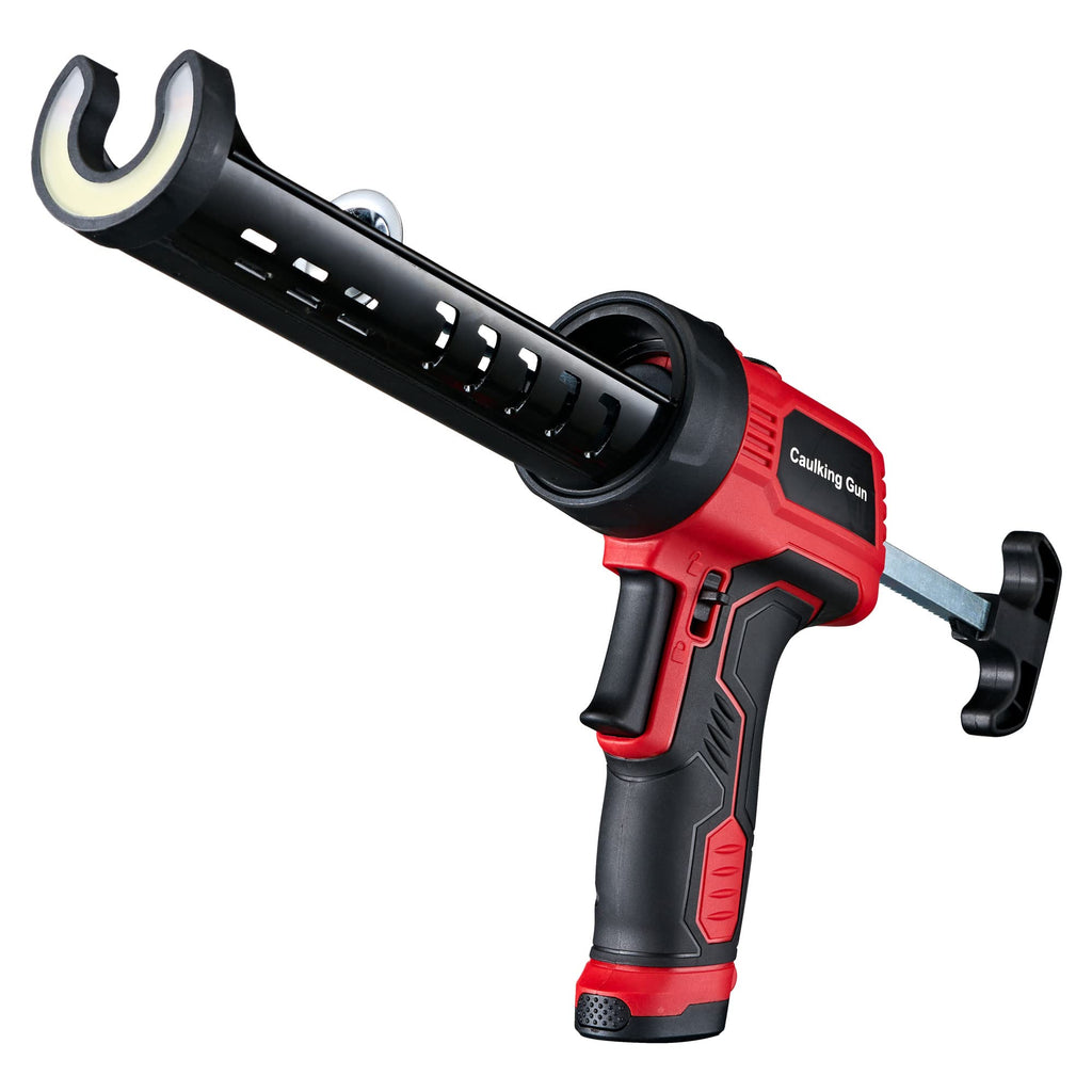 Cordless 10 oz Electric Caulking Gun with LED Light