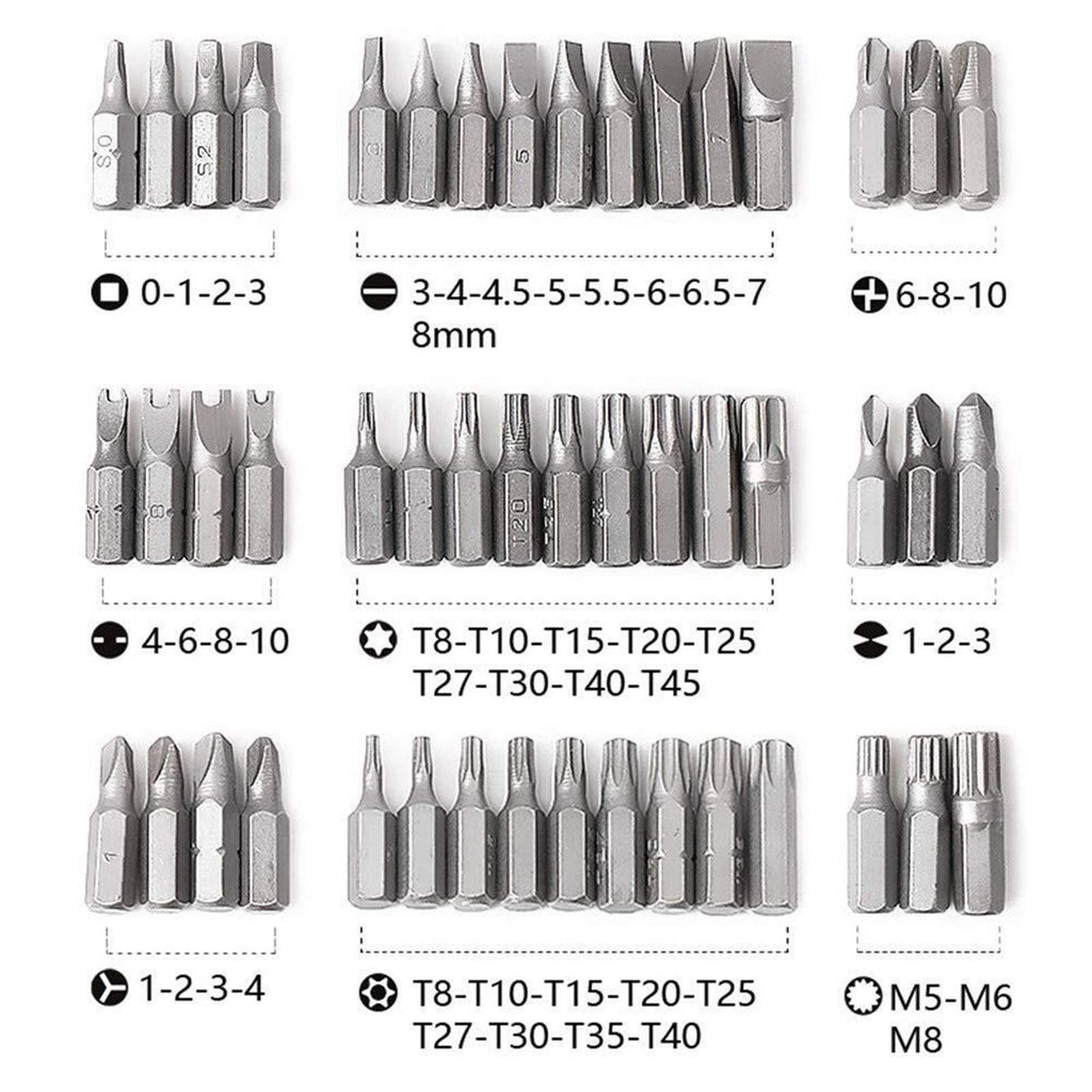 100-Piece Security Screwdriver Bit Set