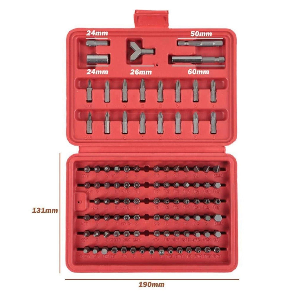 100-Piece Security Screwdriver Bit Set