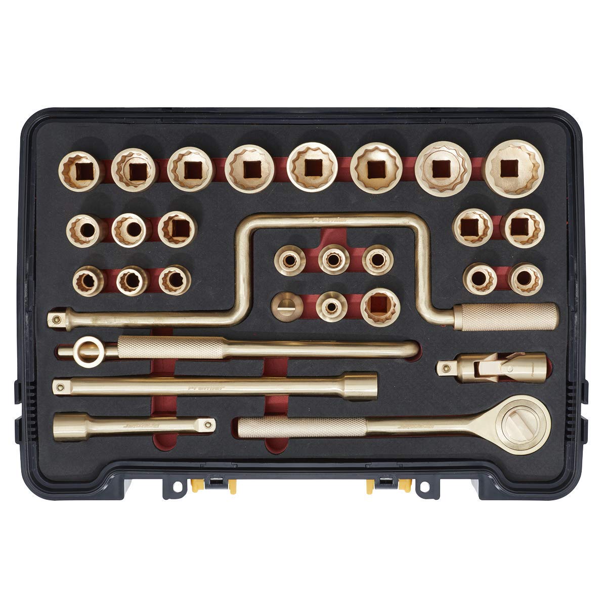 Sealey Premier Socket Set 31pc 1/2"Sq Drive - Non-Sparking - NS039
