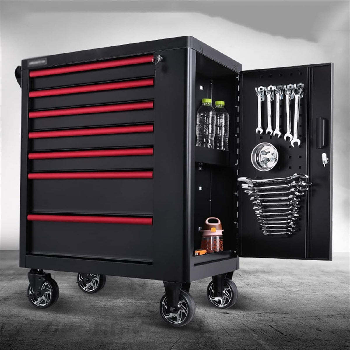 7-Drawer Steel Rolling Tool Cabinet
