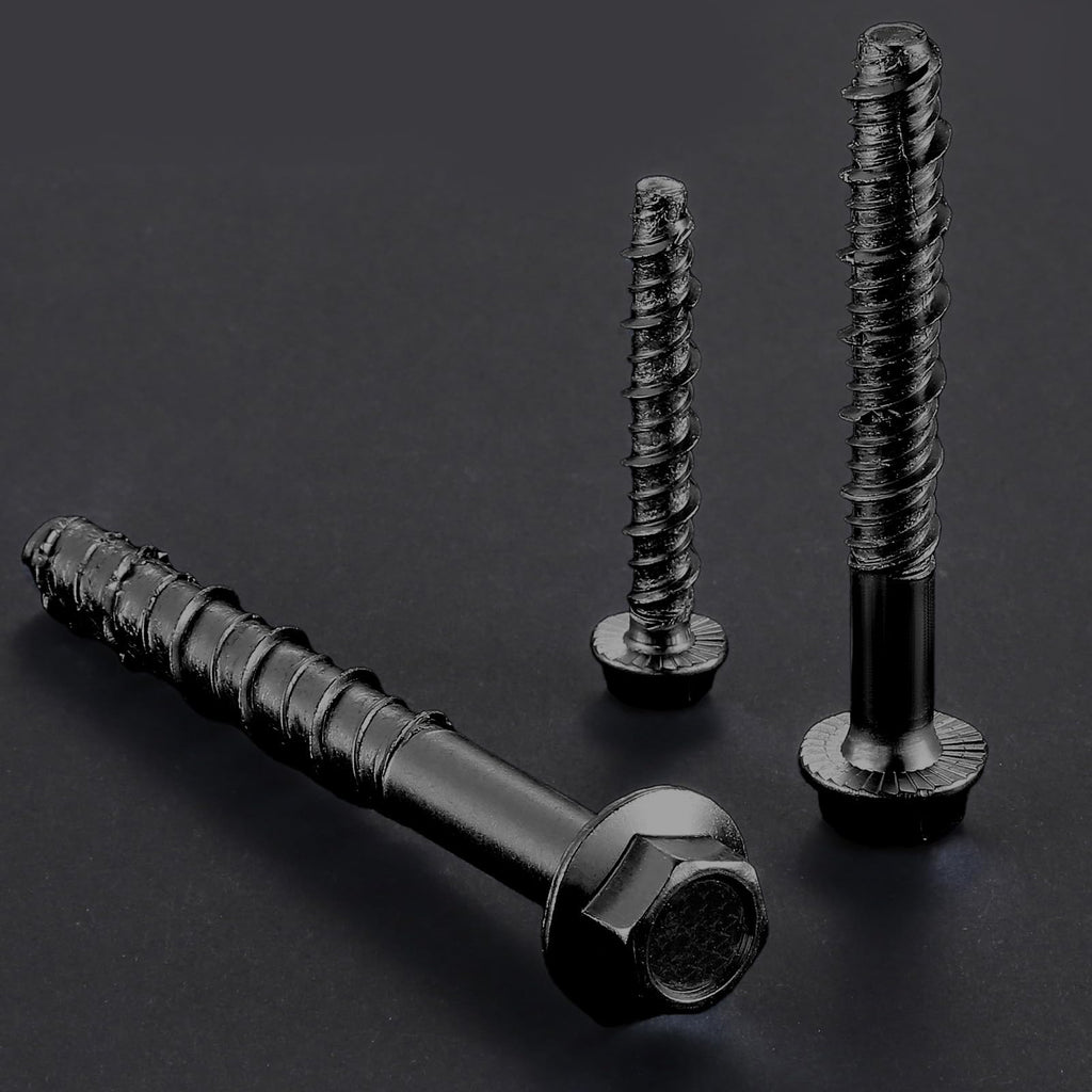 Zinc-Plated Concrete Anchor Screws