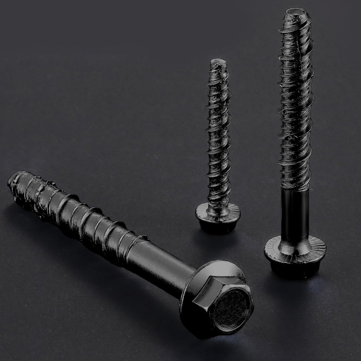 Zinc-Plated Concrete Anchor Screws