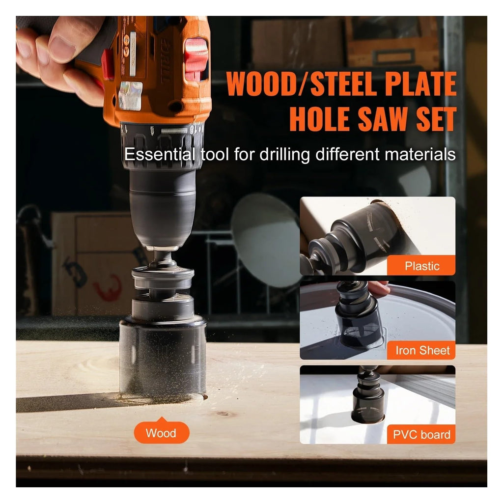 M42 Bi-Metal Hole Saw Kit with Carrying Case