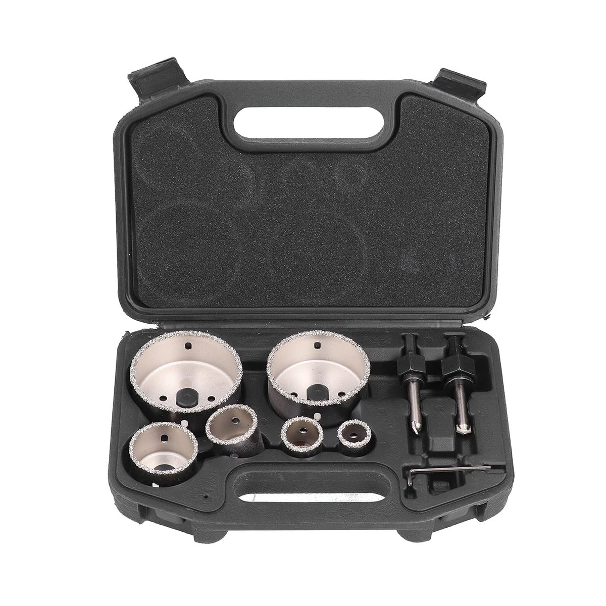 9-Piece Carbide Tile & Glass Hole Saw Set