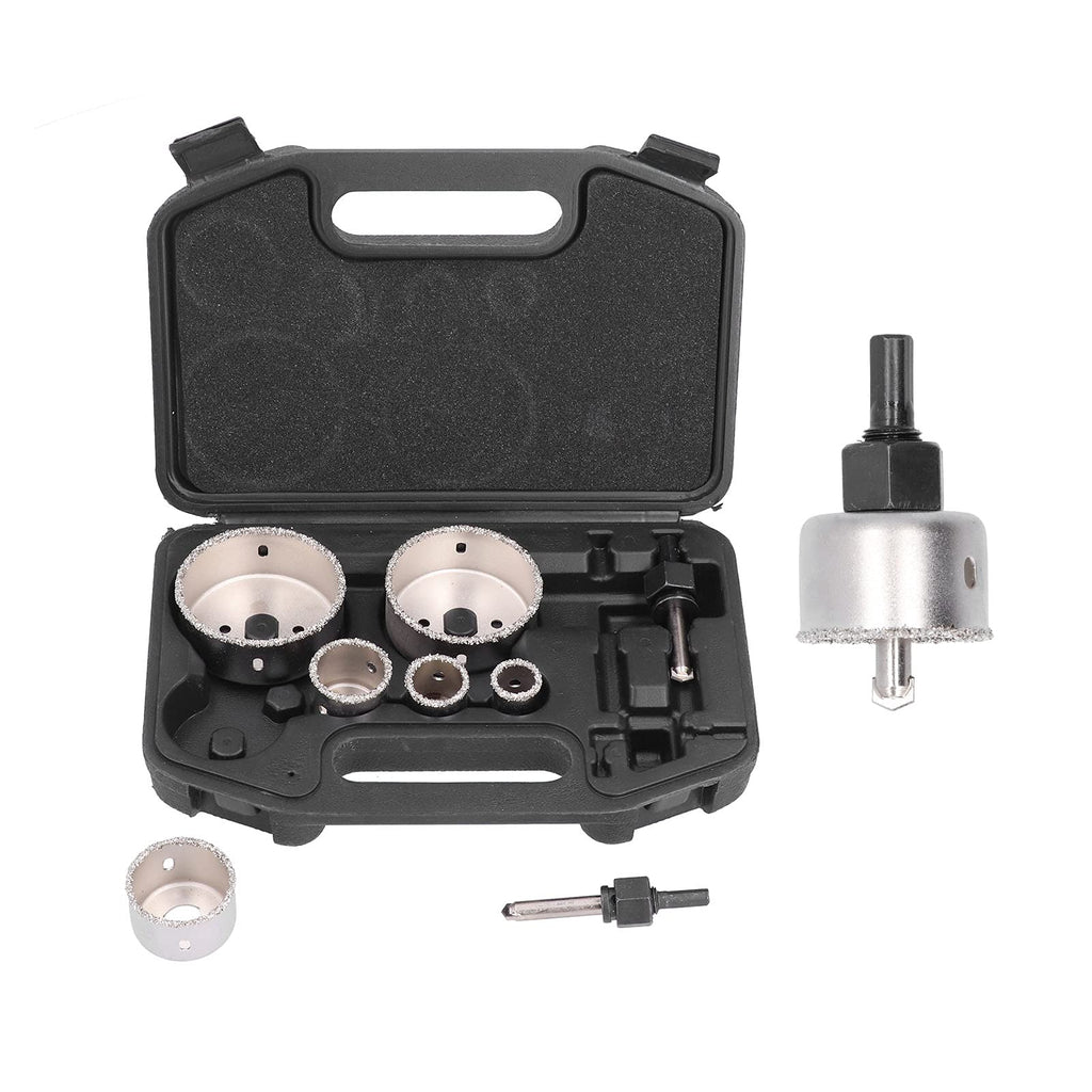 9-Piece Carbide Tile & Glass Hole Saw Set