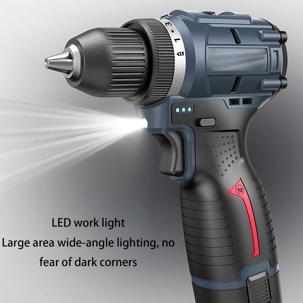 Cordless Electric Drill & Screwdriver Kit