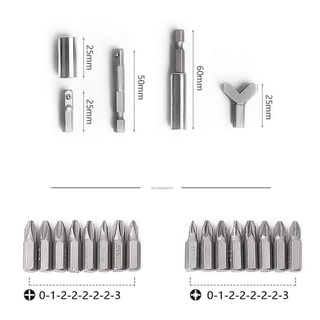 100-Piece Security Screwdriver Bit Set