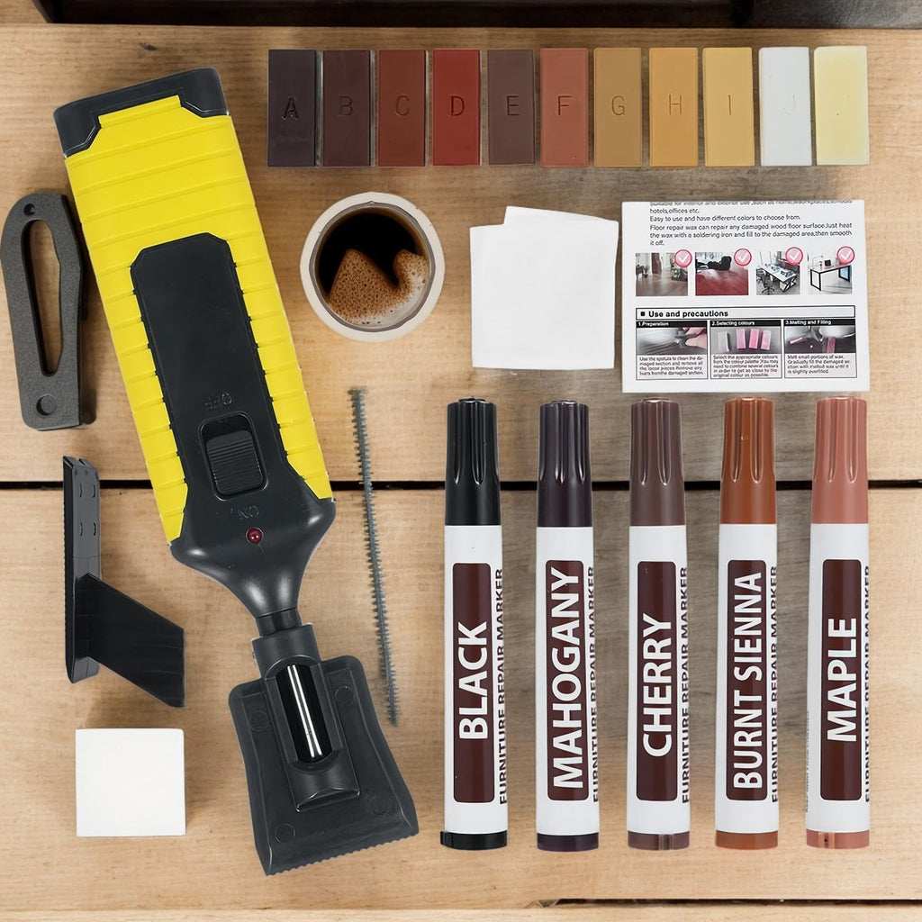 Laminate Floor Repair Kit | 11 Colors Laminate Floor Scratch Repairs