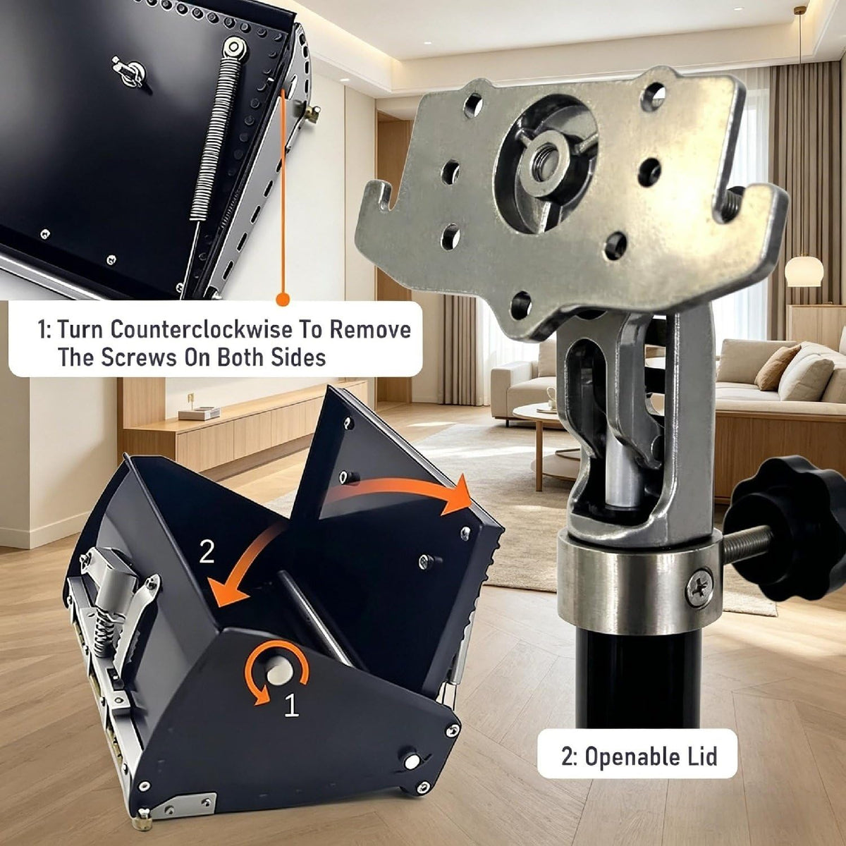 Quick-Clean Drywall Flat Finishing Box