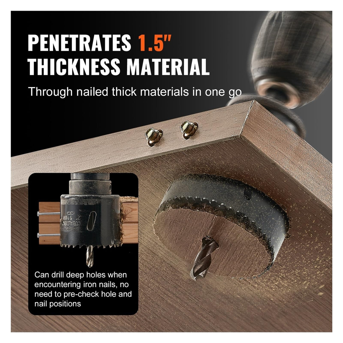 M42 Bi-Metal Hole Saw Kit with Carrying Case