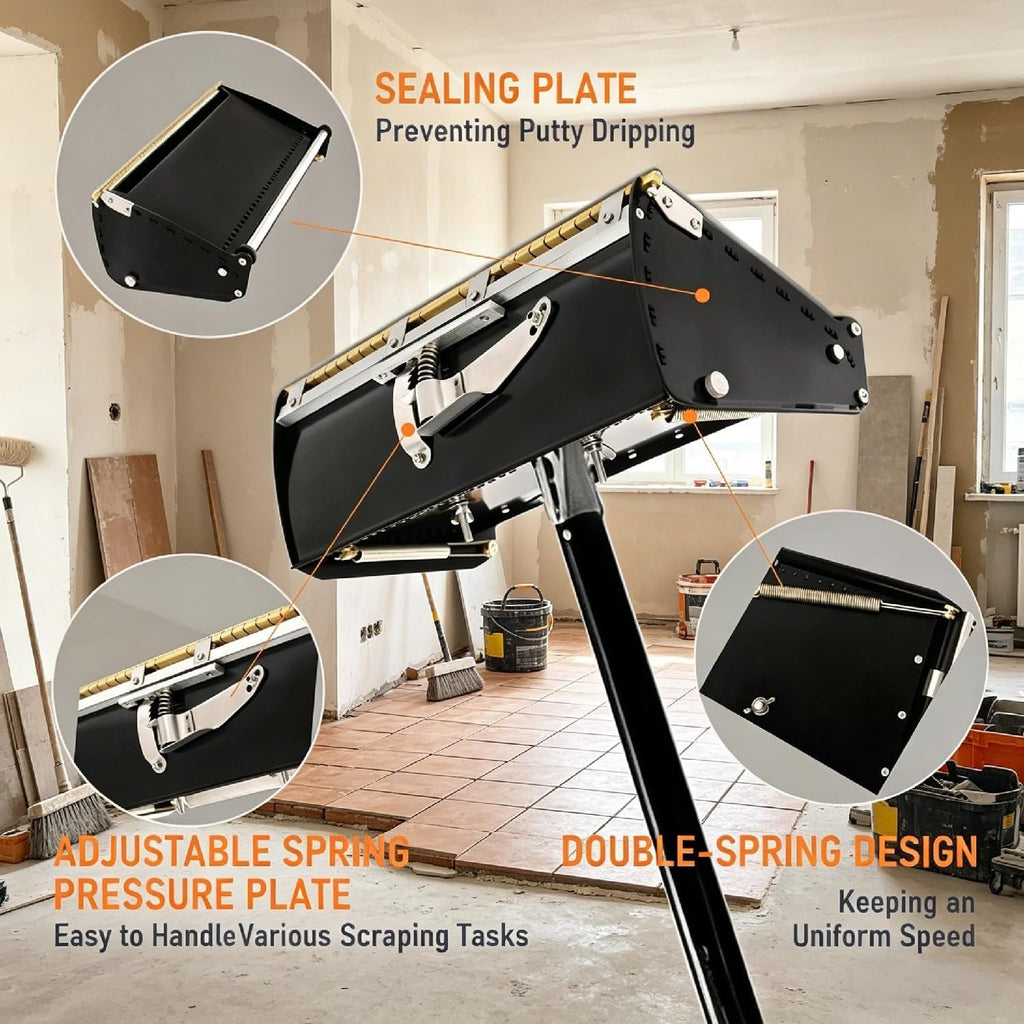 Quick-Clean Drywall Flat Finishing Box