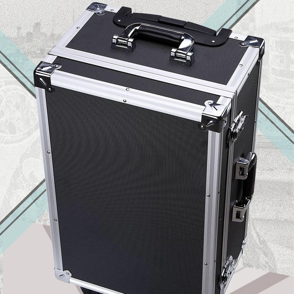 RFBXZPTADNU Multifunctional Aluminum Alloy Pull-Rod Toolbox, Repair Box