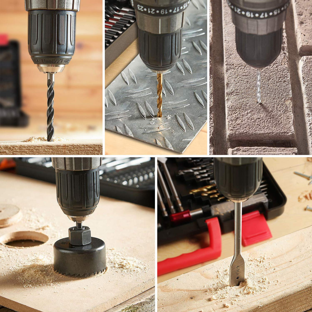 KingTool Drilling and Driving Accessory Kit