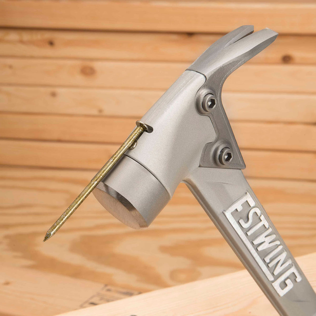 14 oz Aluminum Framing Hammer with Straight Claw